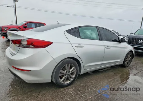 2018 Hyundai Elantra Sel из США, поврежденный, VIN 5NPD84LF7JH252379